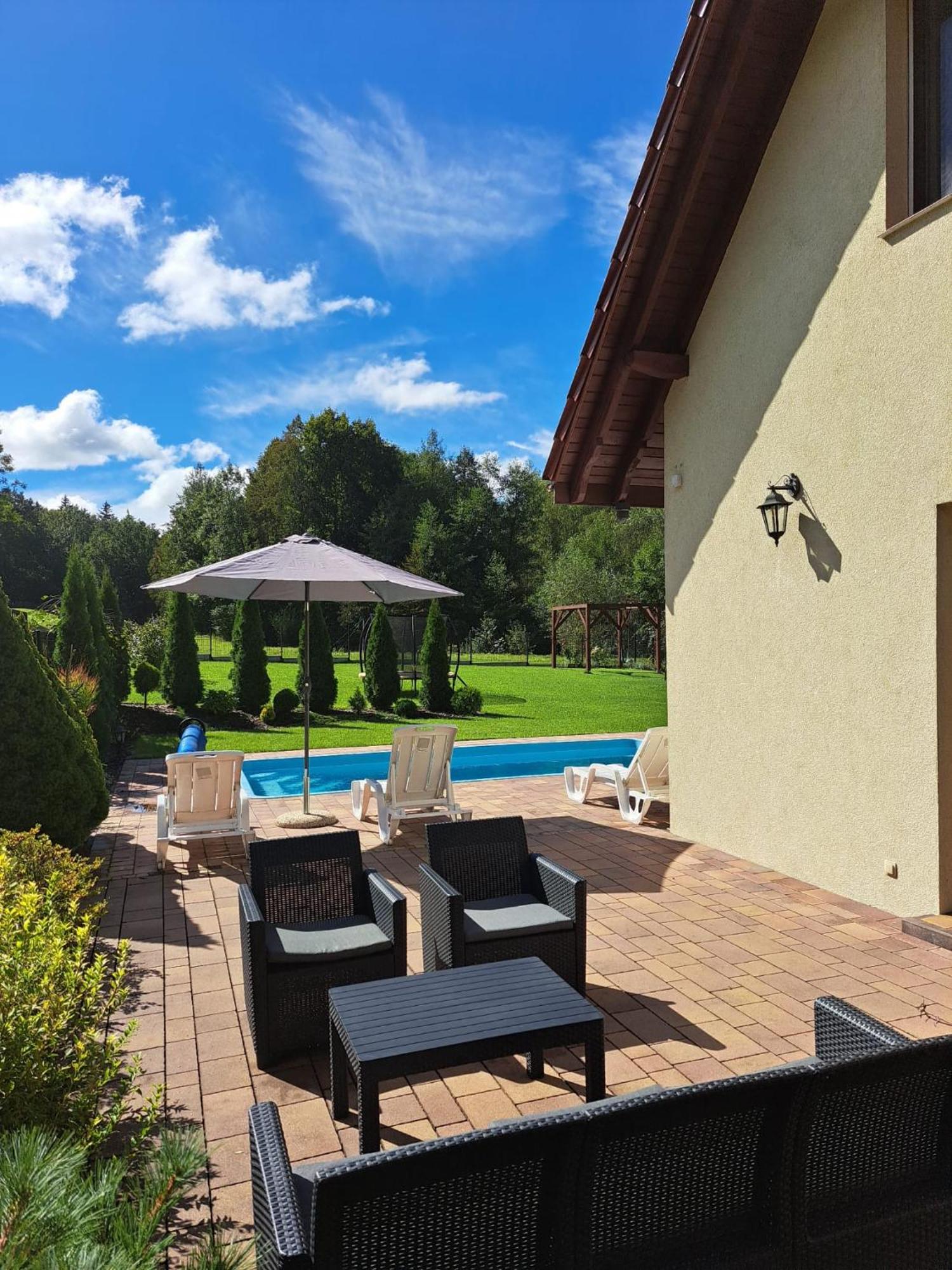 Dom Na Polanie Villa Brzeznica  Eksteriør billede
